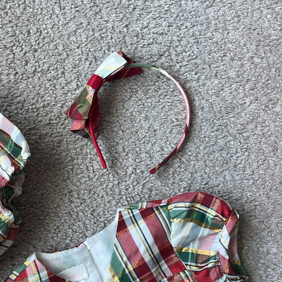 Bonnie Baby Dress with Bow & Bloomers - Picture 4 of 6